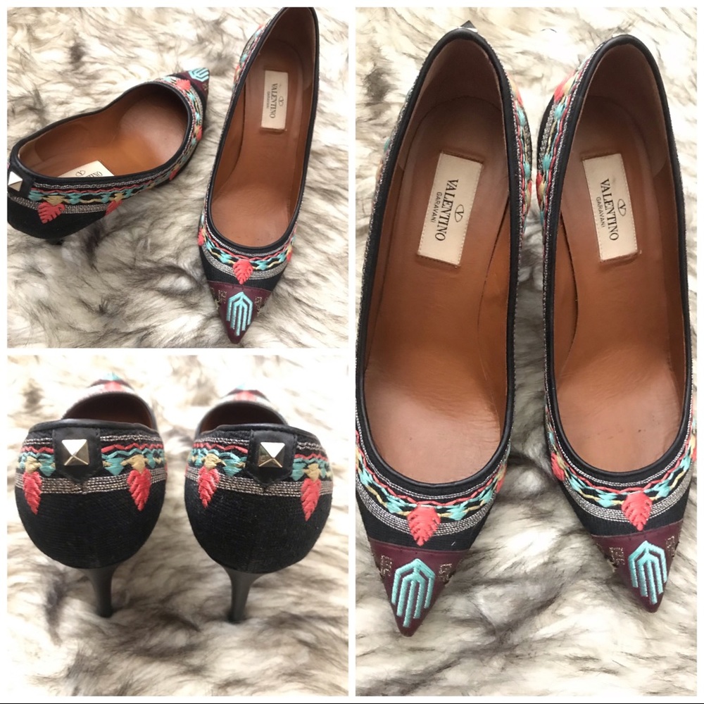 Valentino Pointed Toe High Heel